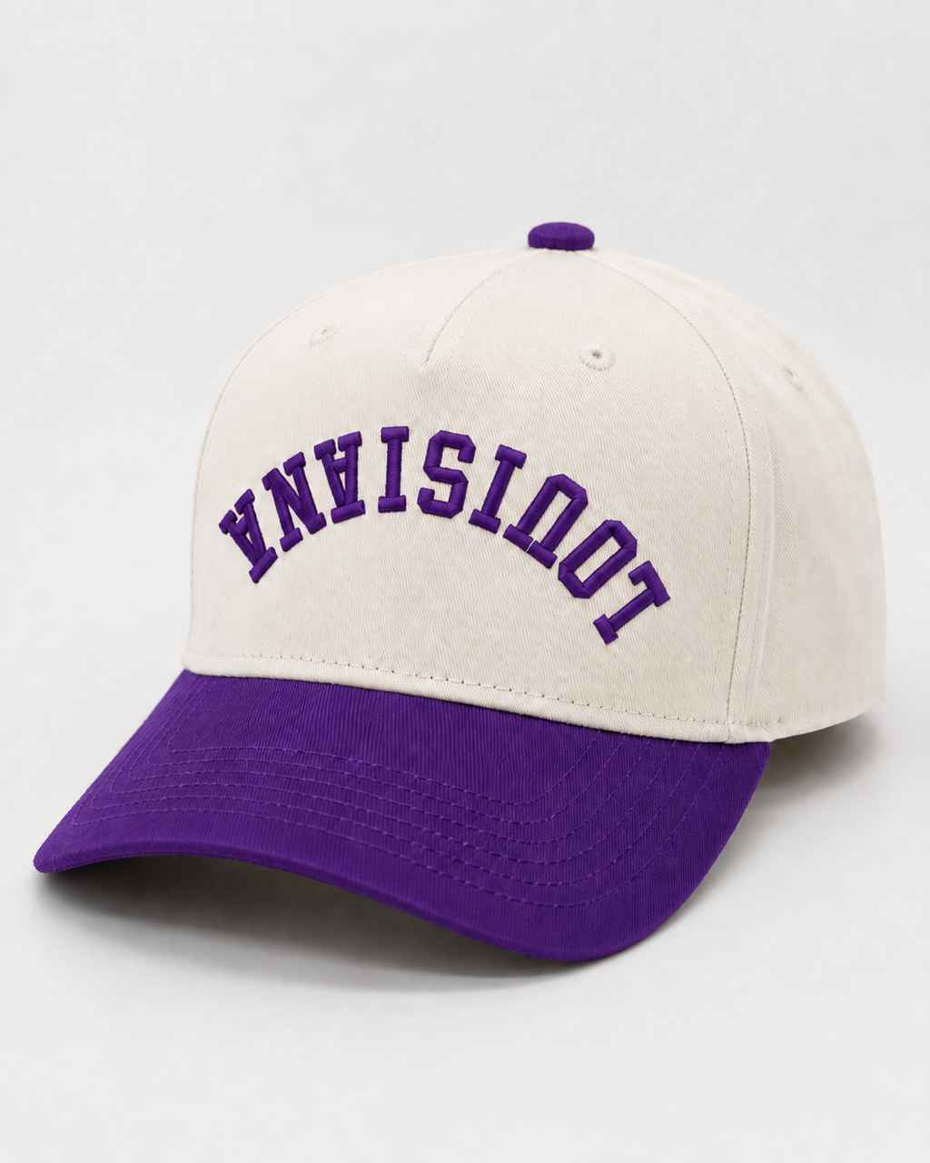 Purple Louisiana Cap