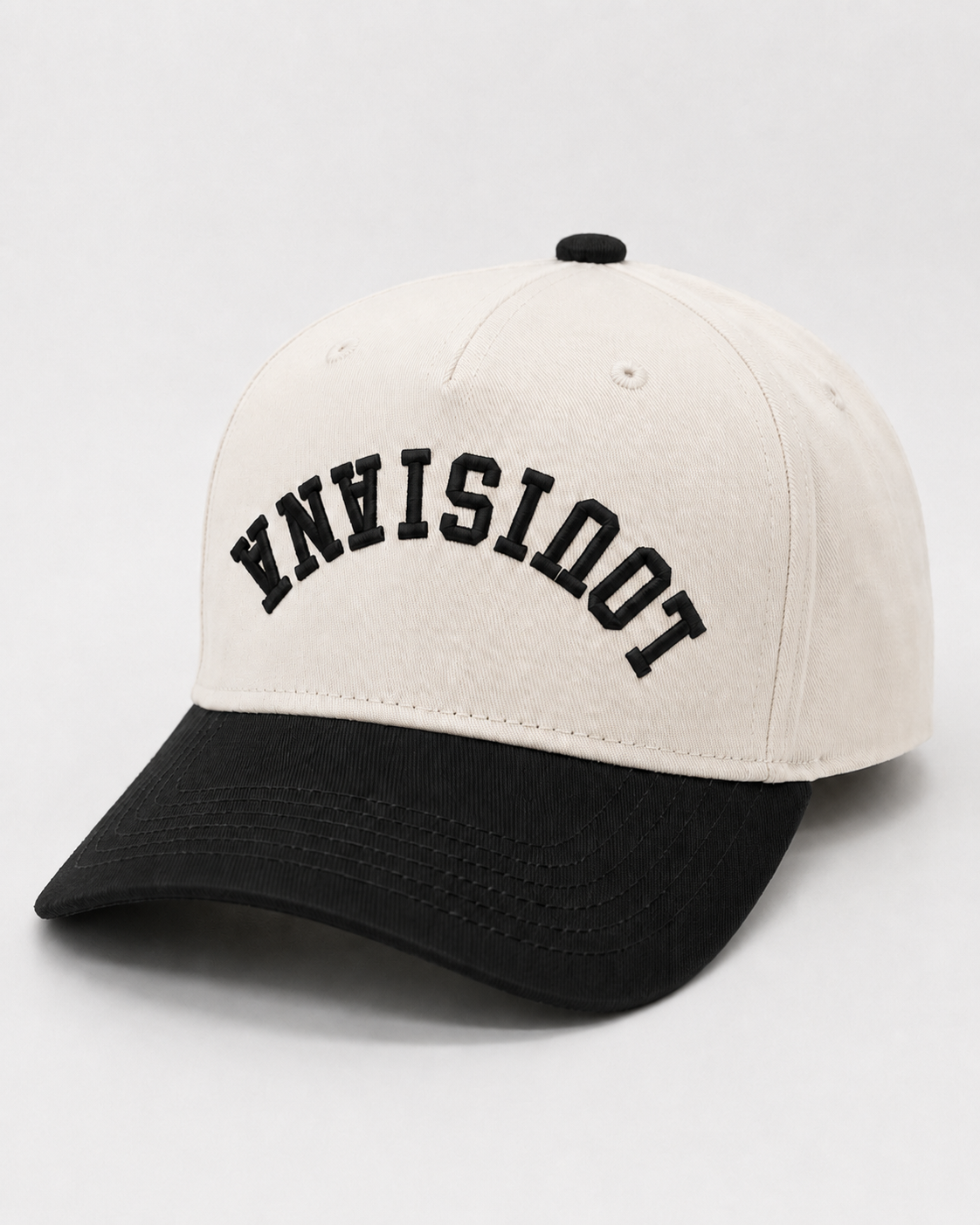 Louisiana Black/Cream Cap
