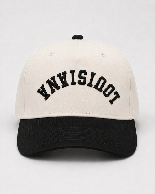 Louisiana Black/Cream Cap