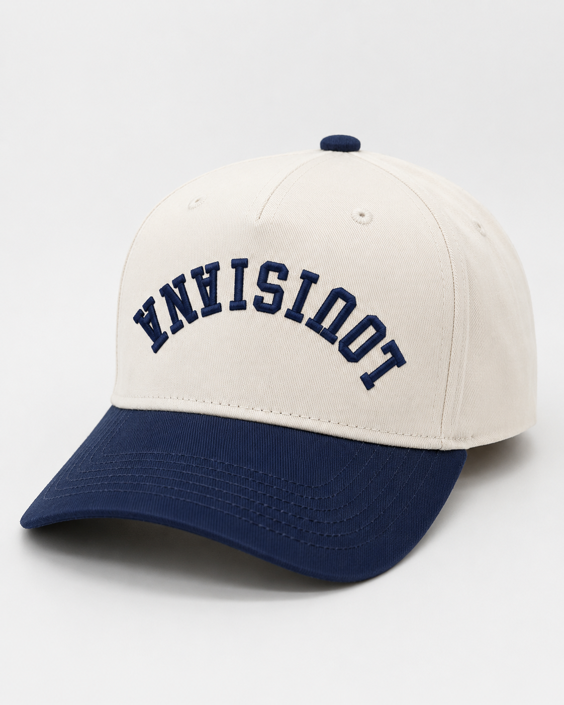 Louisiana Flipped Cap Navy/Cream