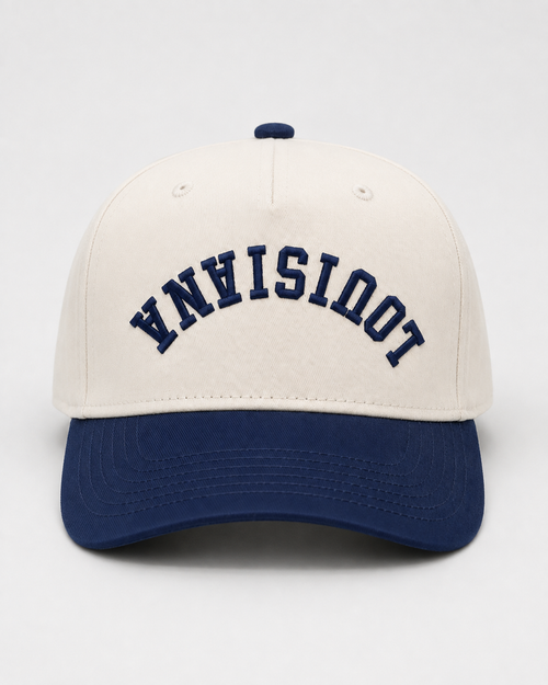 Louisiana Flipped Cap Navy/Cream
