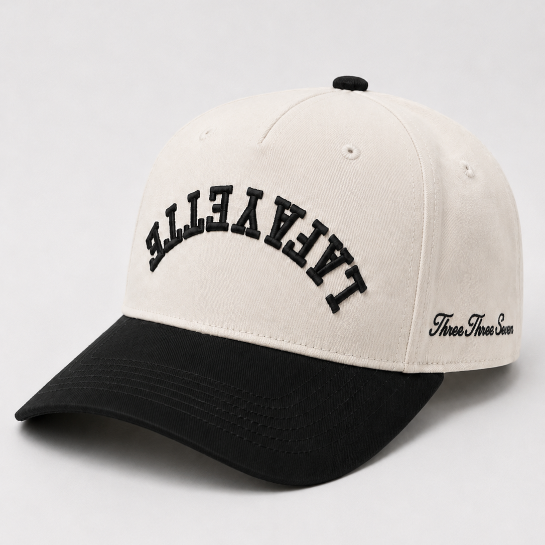 Lafayette Flipped Cap - Black/Cream