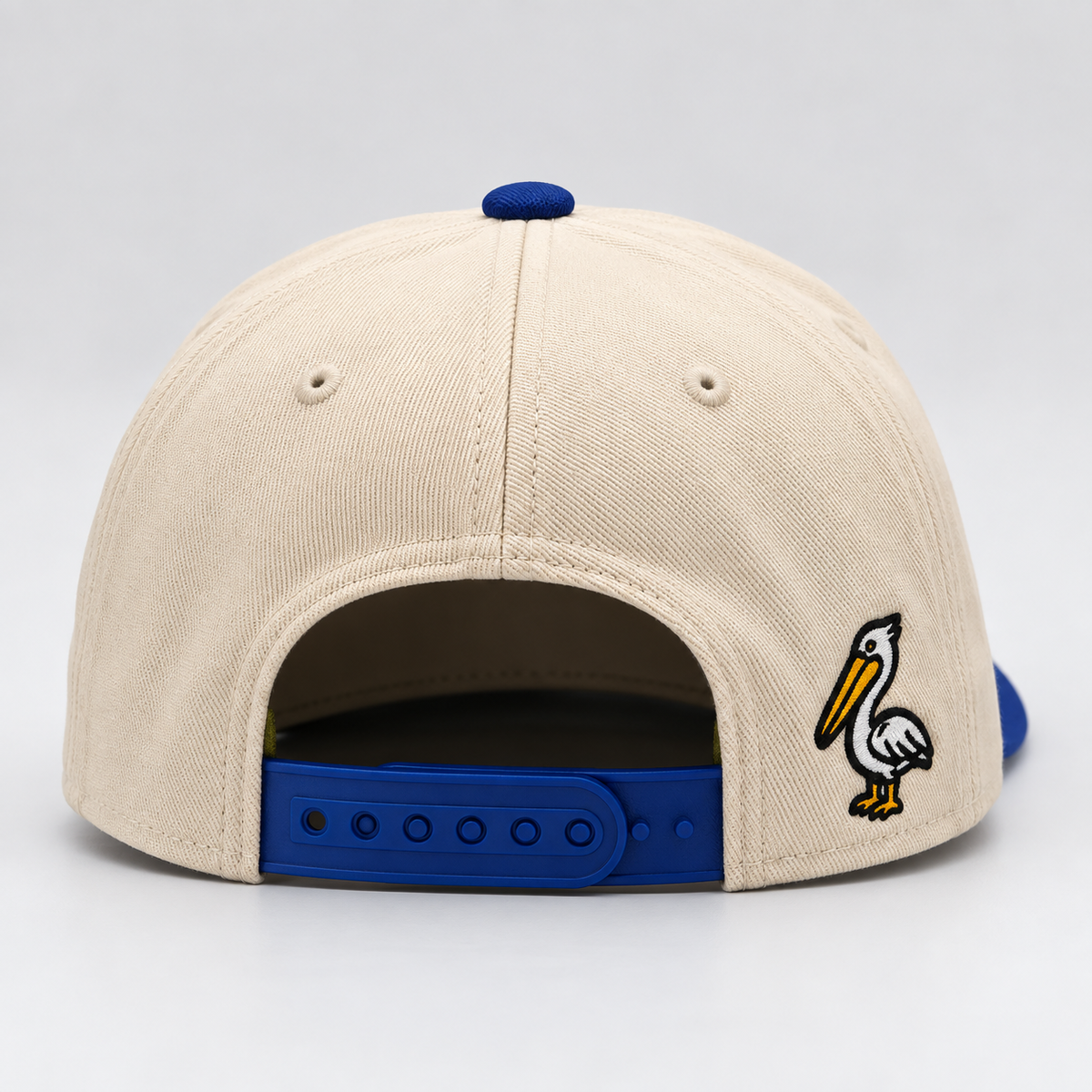 Louisiana Flipped Cap - Blue/Cream